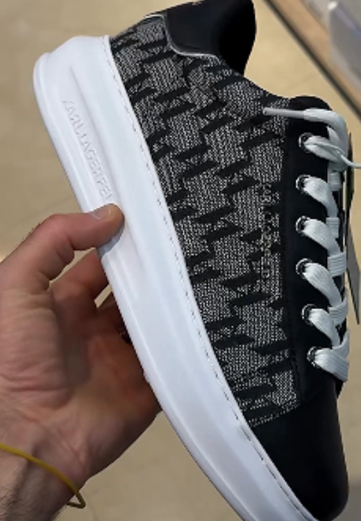 Black high-quality enhanced sports and leisure shoes