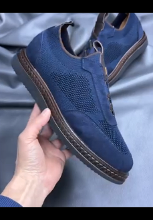 Elastic easy-to-wear cross shoelaces casual shoes