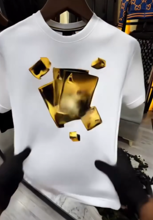 Hot clearance gold poker T-shirt