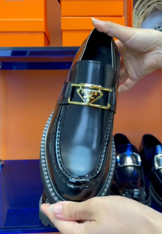 Men's heightening comfortable casual leather shoes