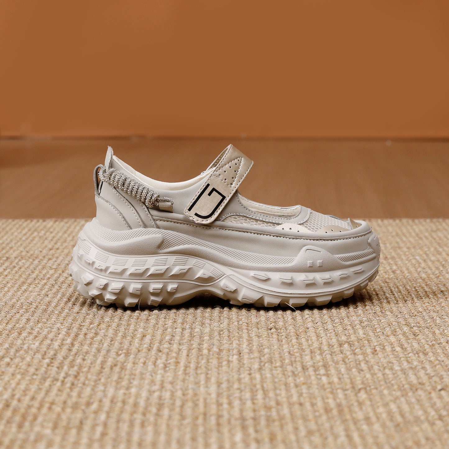 Breathable Velcro Casual Platform Sports Sandals