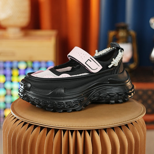 Breathable Velcro Casual Platform Sports Sandals