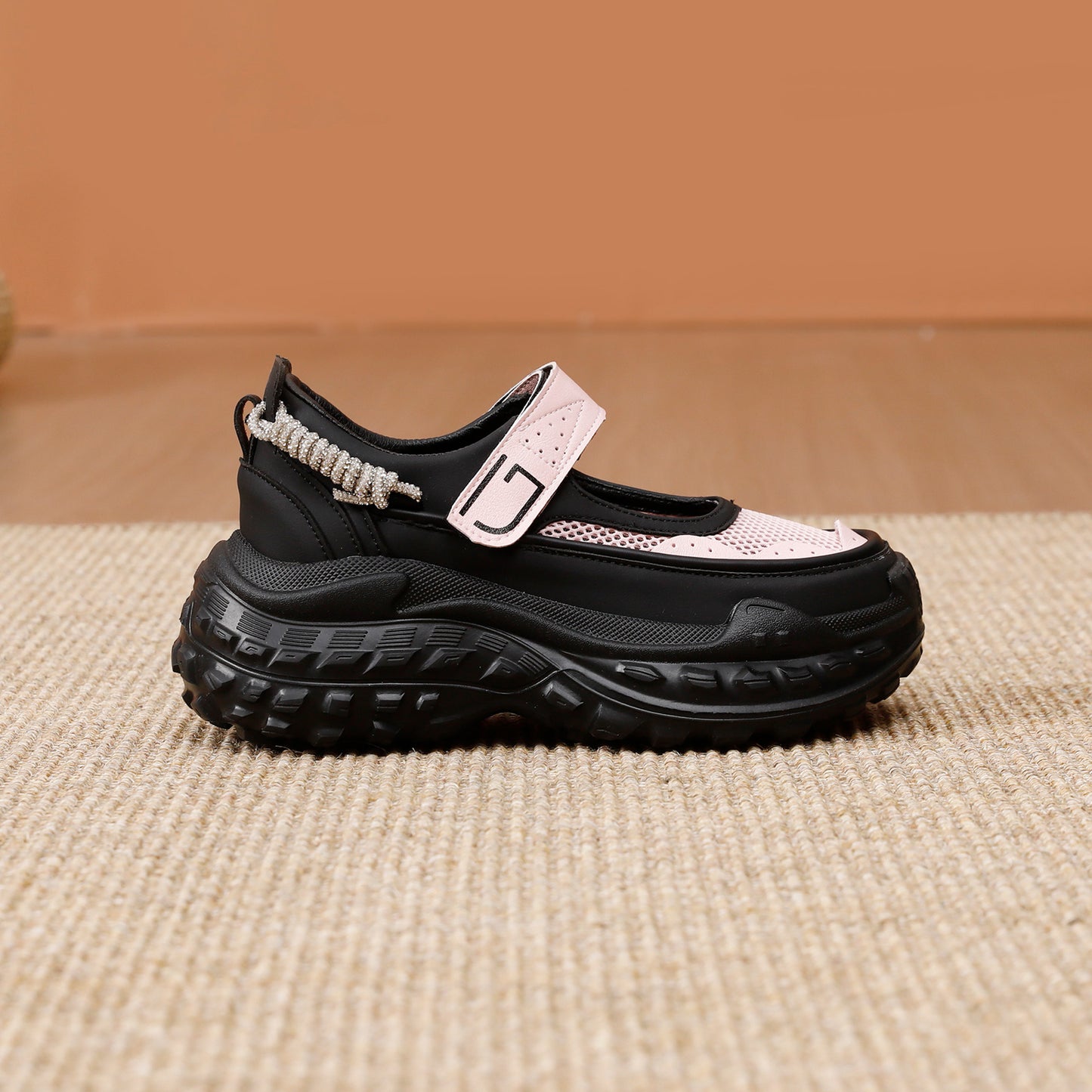 Breathable Velcro Casual Platform Sports Sandals