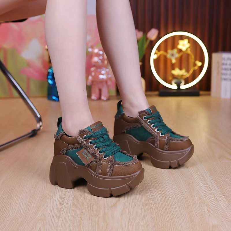 New autumn thick-soled orthopedic casual shoes