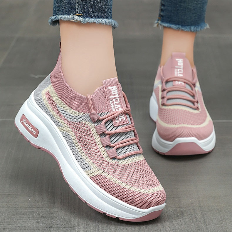 Thick sole breathable casual shoes