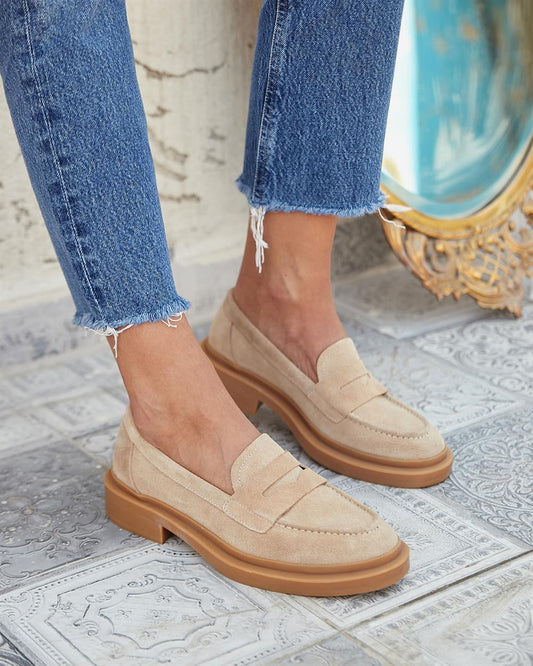 Comfortable Suede Loafers