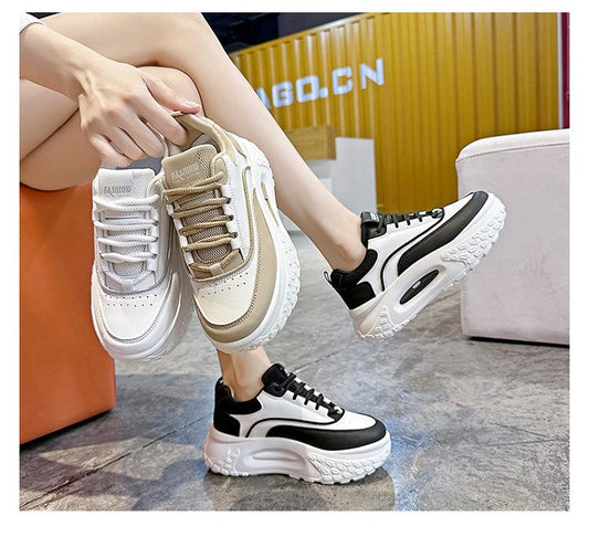 Non-slip breathable leather casual shoes