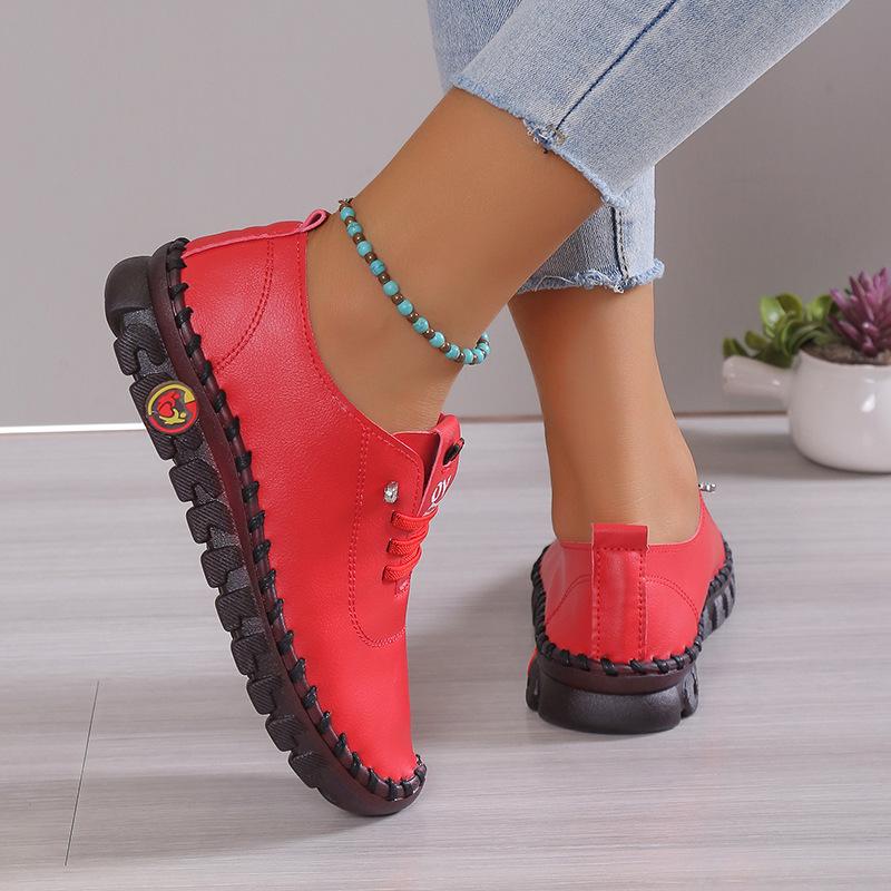 Handmade tendon soft sole orthopedic shoes