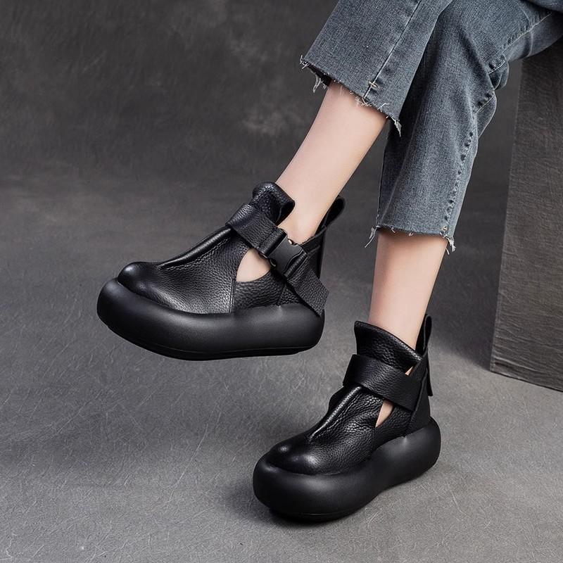 Casual Buckle Comfortable Platform Shoes