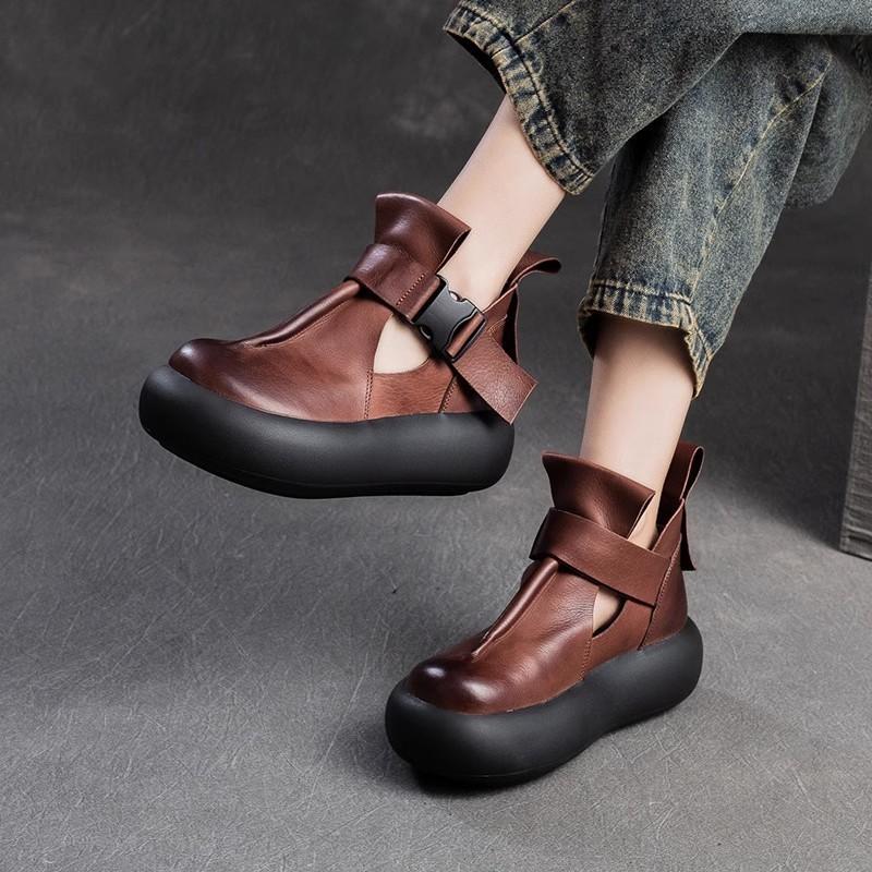 Casual Buckle Comfortable Platform Shoes