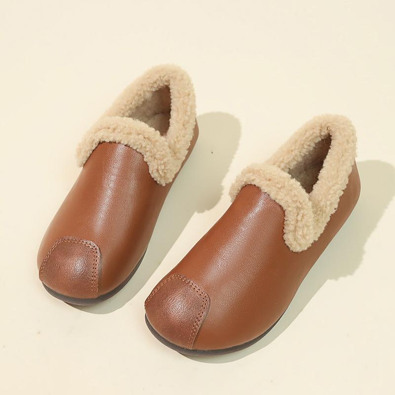 Retro soft-soled comfortable loafers
