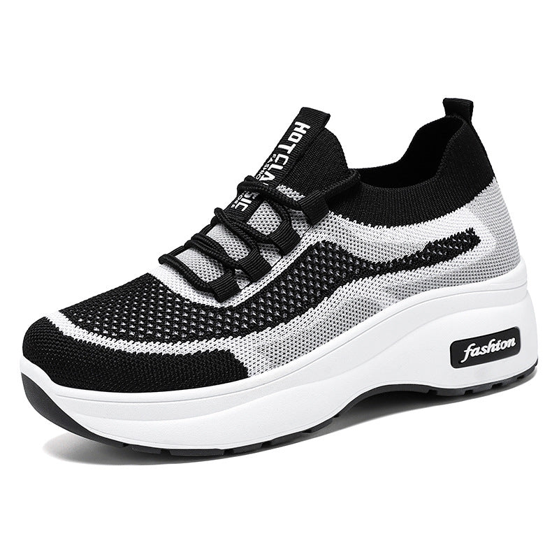 Thick sole breathable casual shoes