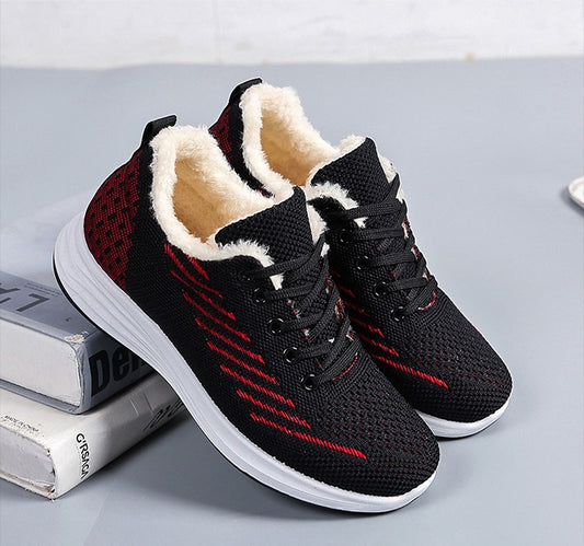 Women's Velvet Flyknit Casual Shoes