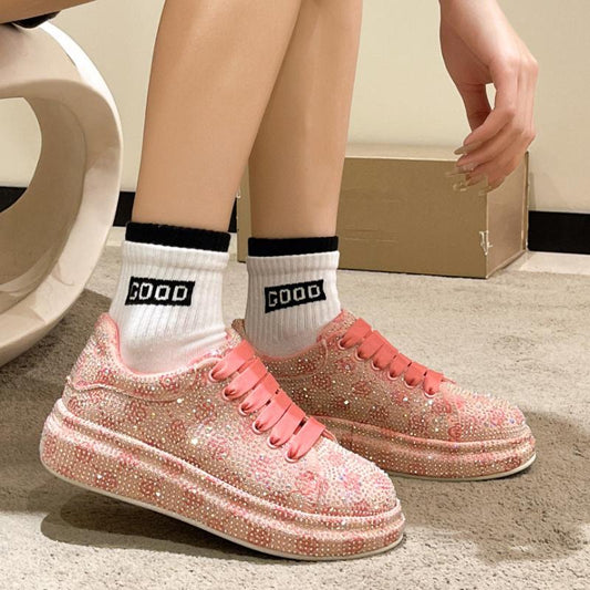 Sparkly Rhinestone Sneakers