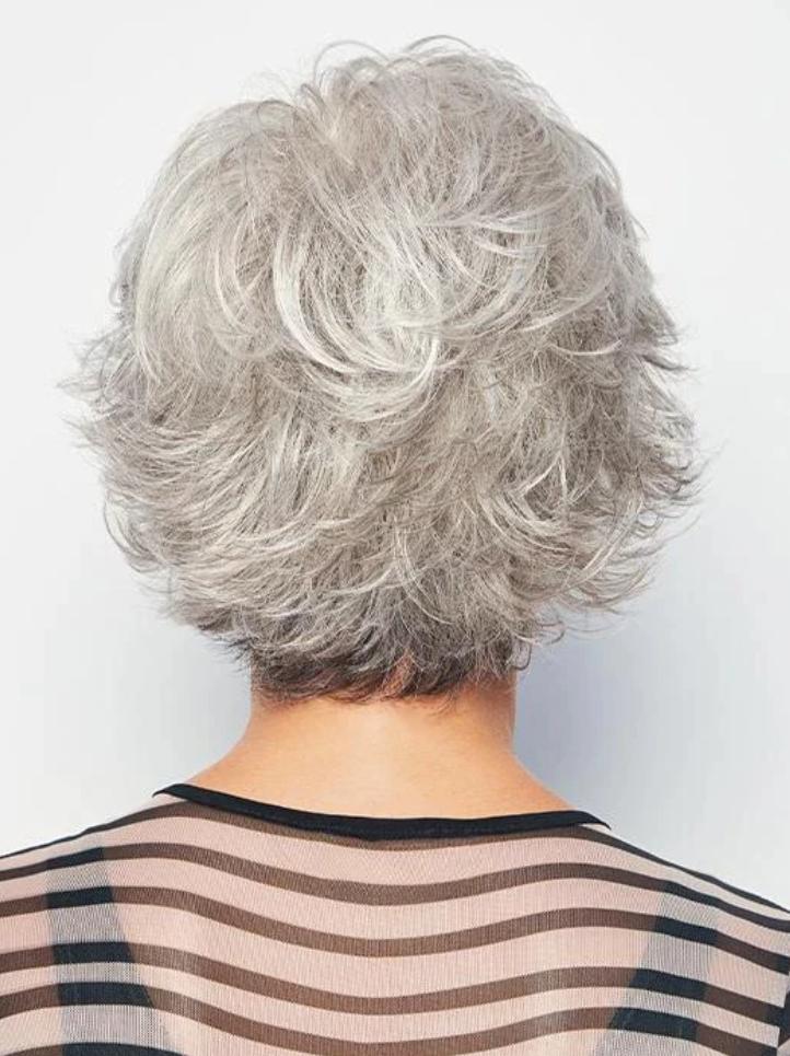 Voltage Lightest Grey Synthetic Wig