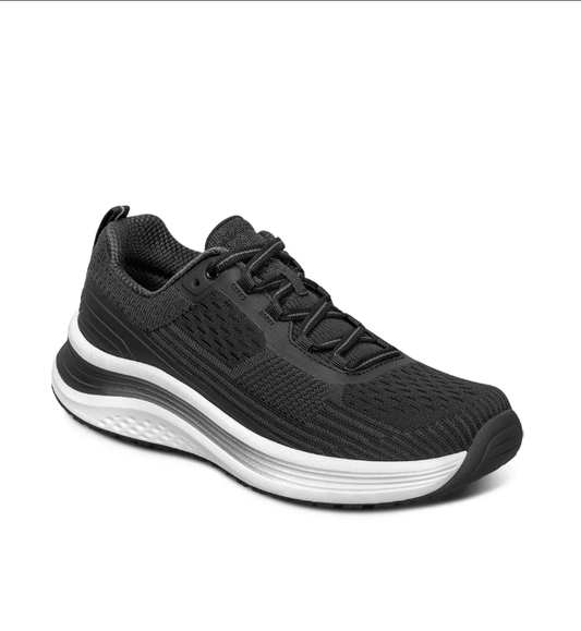 Black and white color matching casual sports shoes