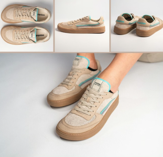 Mesh casual color matching sports casual shoes