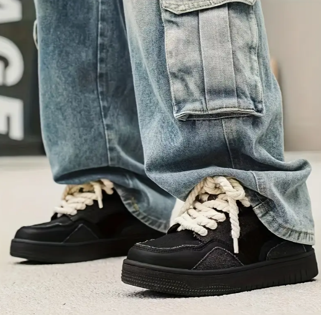 Stylish Skate Shoes] Stylish Men's Classic Skate Shoes