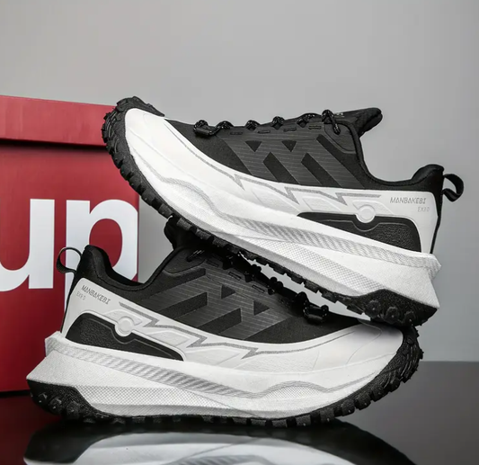 Men's waterproof, antiskid and heightening sports shoes